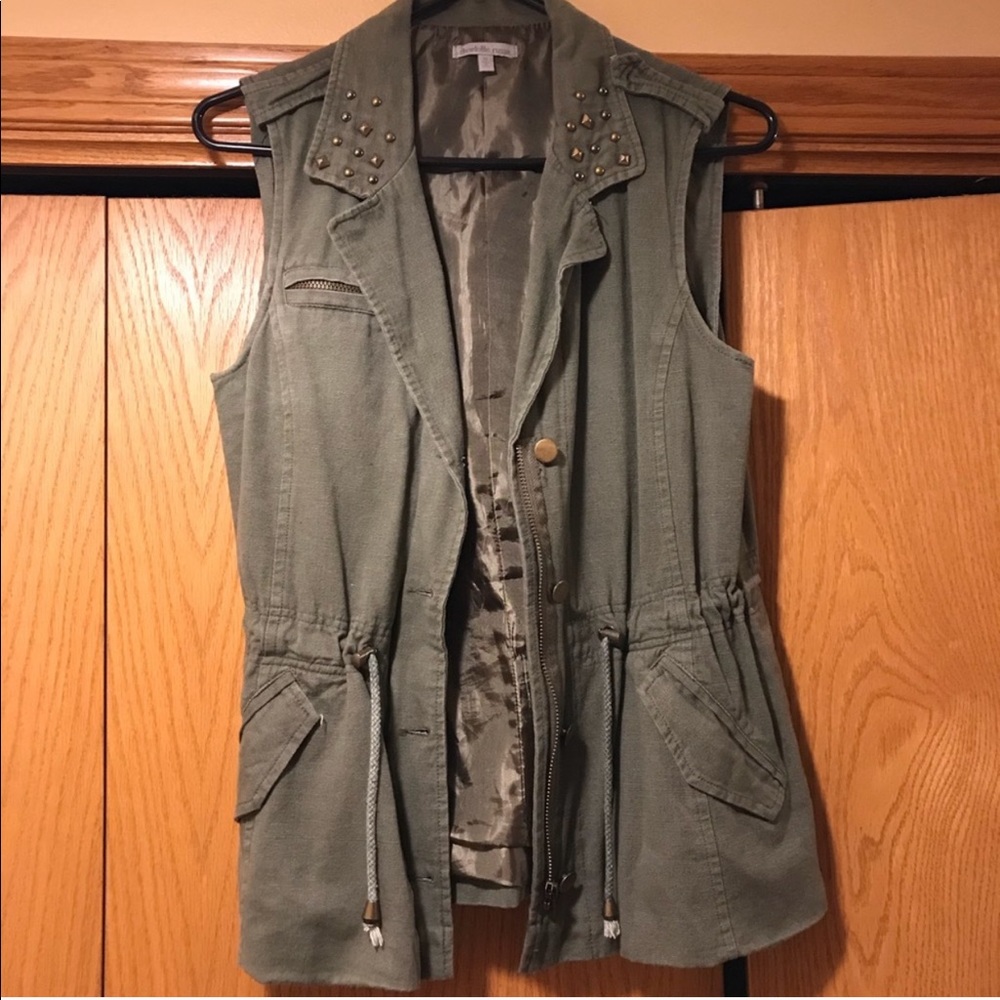 Studded Charlotte Russe Vest